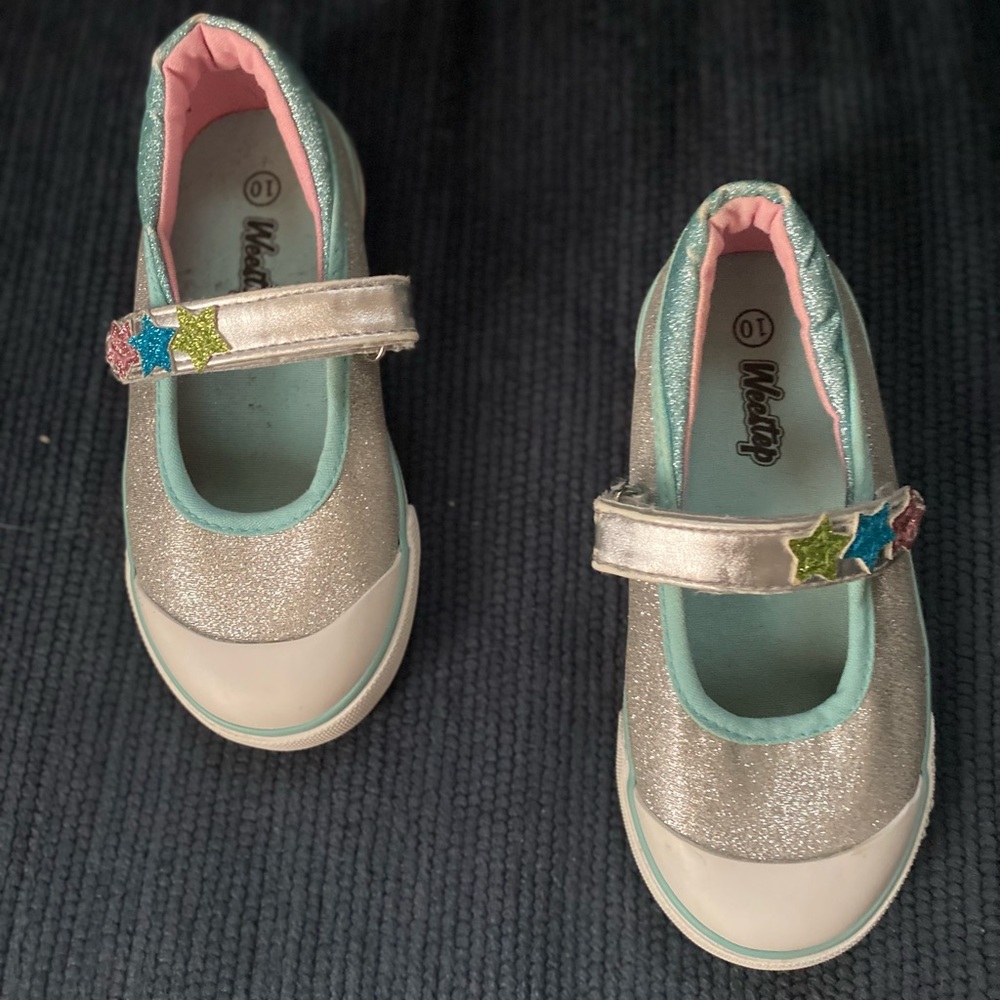Kids Glitter Sneakers